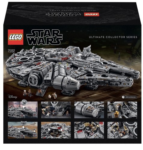 Lego star wars - star, millennium