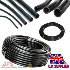 Black LDPE Plastic Water Pipe Garden Irrigation Tube Watering 4 Bar Hydroponics