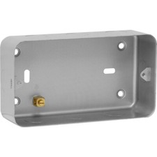 CED GRID METAL BACK BOX 3 GANG