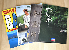 Daiwa Japan Vintage Fishing Tackle Rods Reels Catalogues