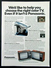 1975 PANASONIC Color TV