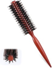 Bristle Hair Brush Small Round Brush Blow Drying Brush Styling for Men