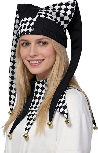 Unisex jester hat medieval - hat,