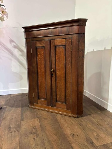 Victorian oak mahogany cross - oak,