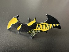 Batman Pin Badge Black &