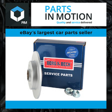 2x Brake Discs Pair Solid fits