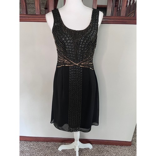 Adrianna papell black beaded - papell,