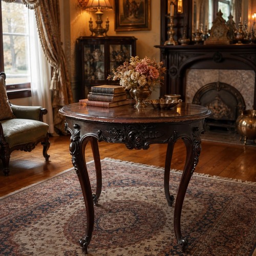 Antique victorian mahogany - victorian,