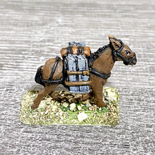 2x 28mm Colonial British Cavalry Horse Painted Metal Miniatures Black Powder #6