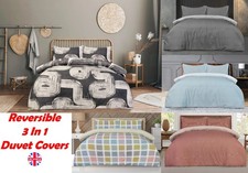 Duvet Cover Set Reversible
