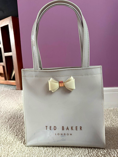 Ted baker ivory patent pvc - ivory,
