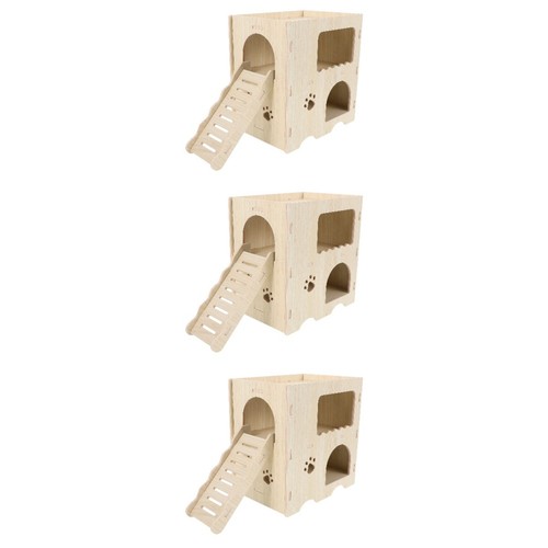 Small pet wooden hamster - wooden,