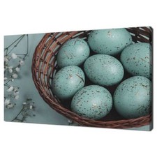 Duck Egg Blue Easter Eggs In