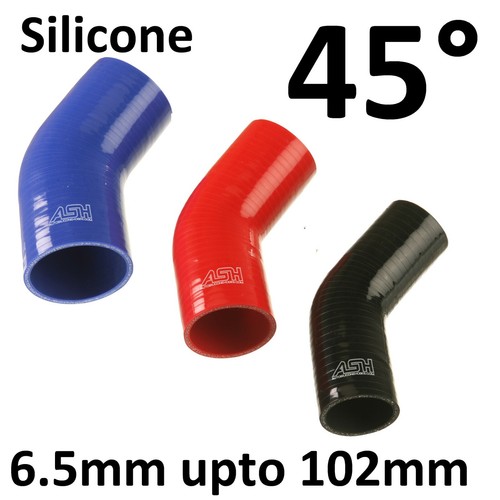 Degree silicone hose bend - 45,