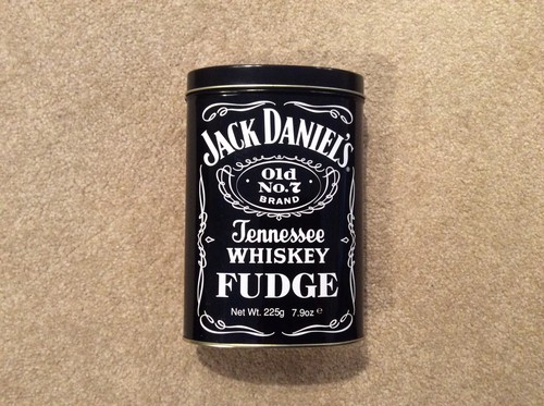 Jack daniels fudge tin - jack,