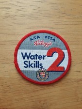 Kellogg's ASA ESSA Water Skills 2 Swimming/Swim Patch/Cloth Badge-Sport Souvenir