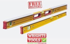 Stabila Masons Brick Spirit Level 3 Vial Twin Pack 96-2K & 196-2K (60 & 120cm)