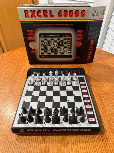 Fidelity excel 68000 chess - fidelity,