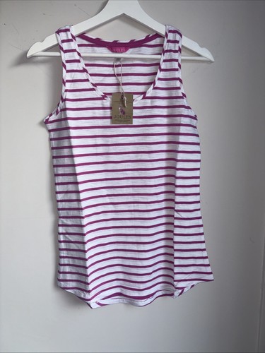 Joules ladies pink strip - ladies,