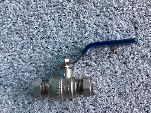 Lever ball valve - ball, with