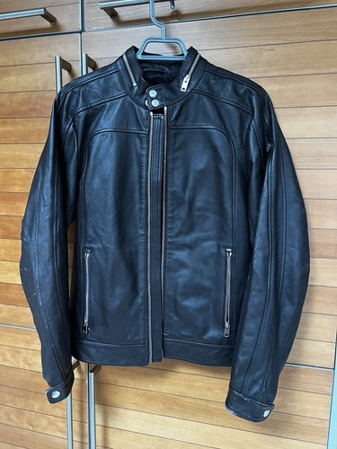 Diesel men leather jacket - diesel,