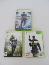 XBOX 360 CALL OF DUTY 4, MW3 &