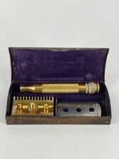 Antique Gillette Brass Safety