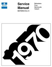 1970 Plymouth Service Manual -