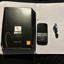 Nokia E5-00 - Black (Orange) Smartphone