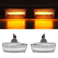 2x LED Side Indicators White