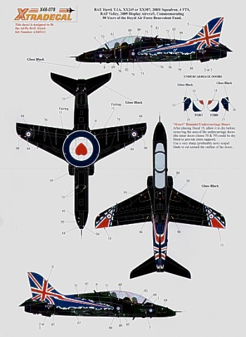 Xtradecal x48078 bae - x48078, 1:48