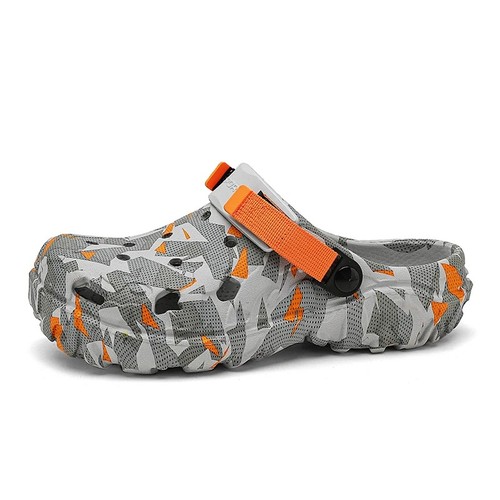 New men camo slip crocs - new,