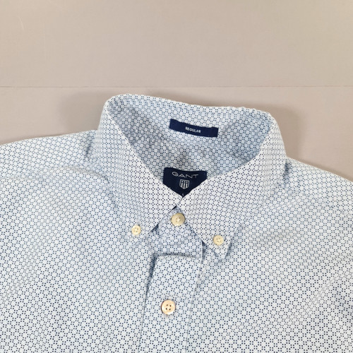 Gant mens shirt blue large - mens,