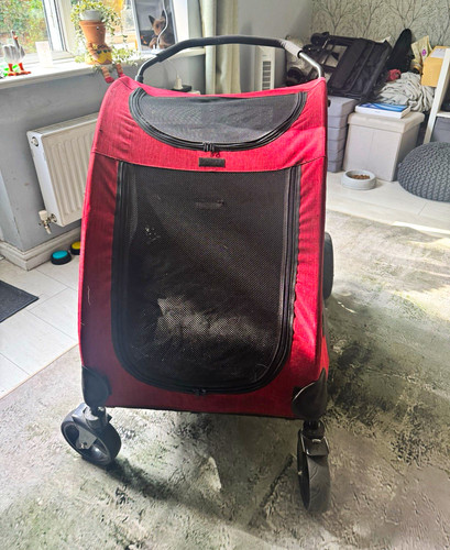 Large wheel foldable - foldable, pet