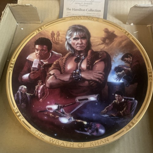 Star trek plate the - star,