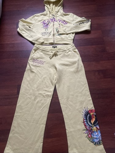 Baby yellow hardy tracksuit - baby,