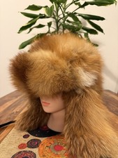 Luxury Genuine Fox Fur Ushanka
