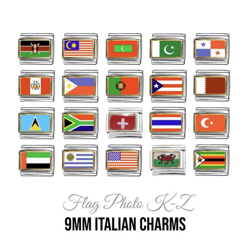 World flags countries 9mm - world, k-z