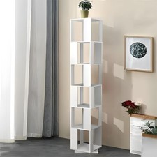 3 Tiers Rotating Bookshelf