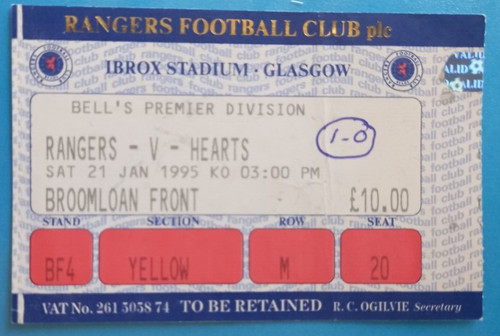 Glasgow rangers heart of - rangers,