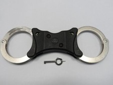 Hiatts Chrome Rigid Handcuffs Speedcuffs Quickcuff TCH 840 Grade A HIATTSA