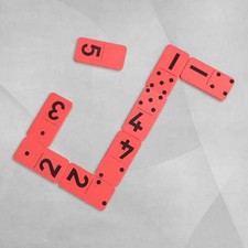 Dots & Digits Foam Dominoes