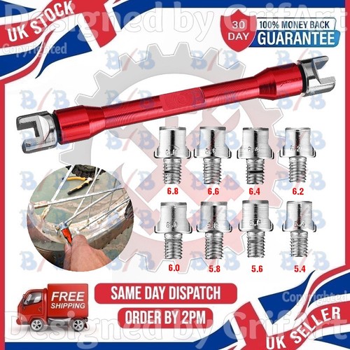 Motorcycle 9pc spoke wrench - 9pc,