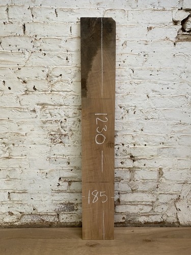 Air dried reclaimed oak shelf - dried,