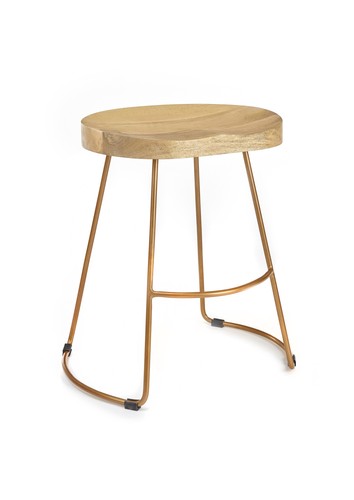 Solid hard wood - solid, metal