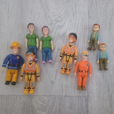 Fireman Sam Toys Figures Bundle x8