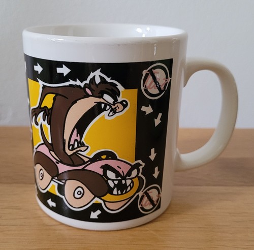 Warner bros taz car mug - in,