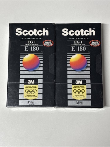 Scotch blank videocassette - scotch,