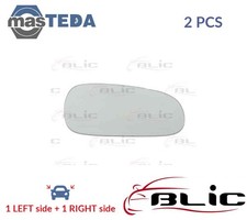 6102-01-0657P REAR VIEW MIRROR GLASS PAIR LHD ONLY BLIC 2PCS FOR HONDA CIVIC VI