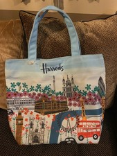 Harrods London Canvas Tote Bag